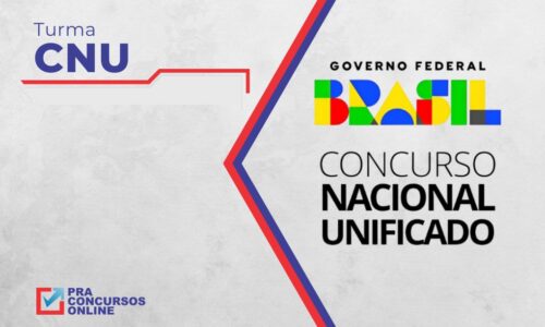 CNU – Concurso Nacional Unificado – Nível Médio – Turma Básica