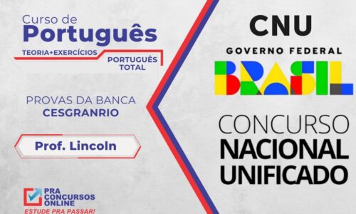 Português TOTAL Pra Concursos – CNU – Banca CESGRANRIO