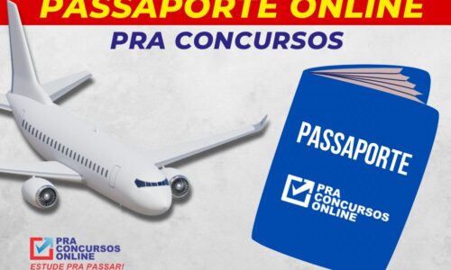 PASSAPORTE ONLINE PRA CONCURSOS – ESTUDE POR 1 ANO (12 MESES)