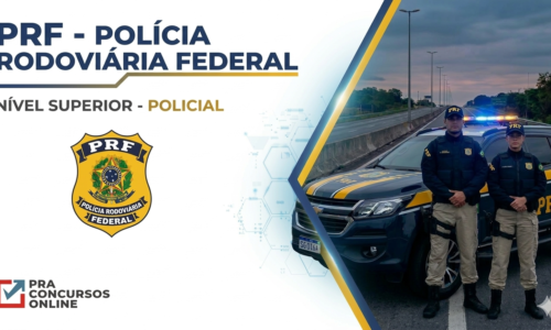 PRF – POLÍCIA RODOVIÁRIA FEDERAL – NÍVEL SUPERIOR – POLICIAL – TURMA BÁSICA INTENSIVA